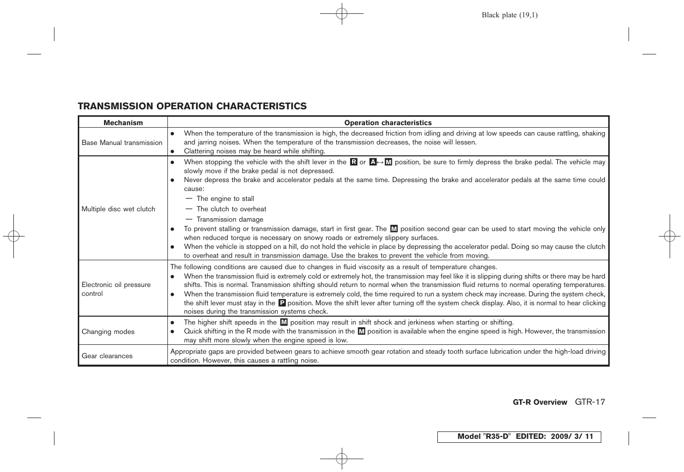 NISSAN 2010 GT-R Sports Sedan User Manual | Page 26 / 314