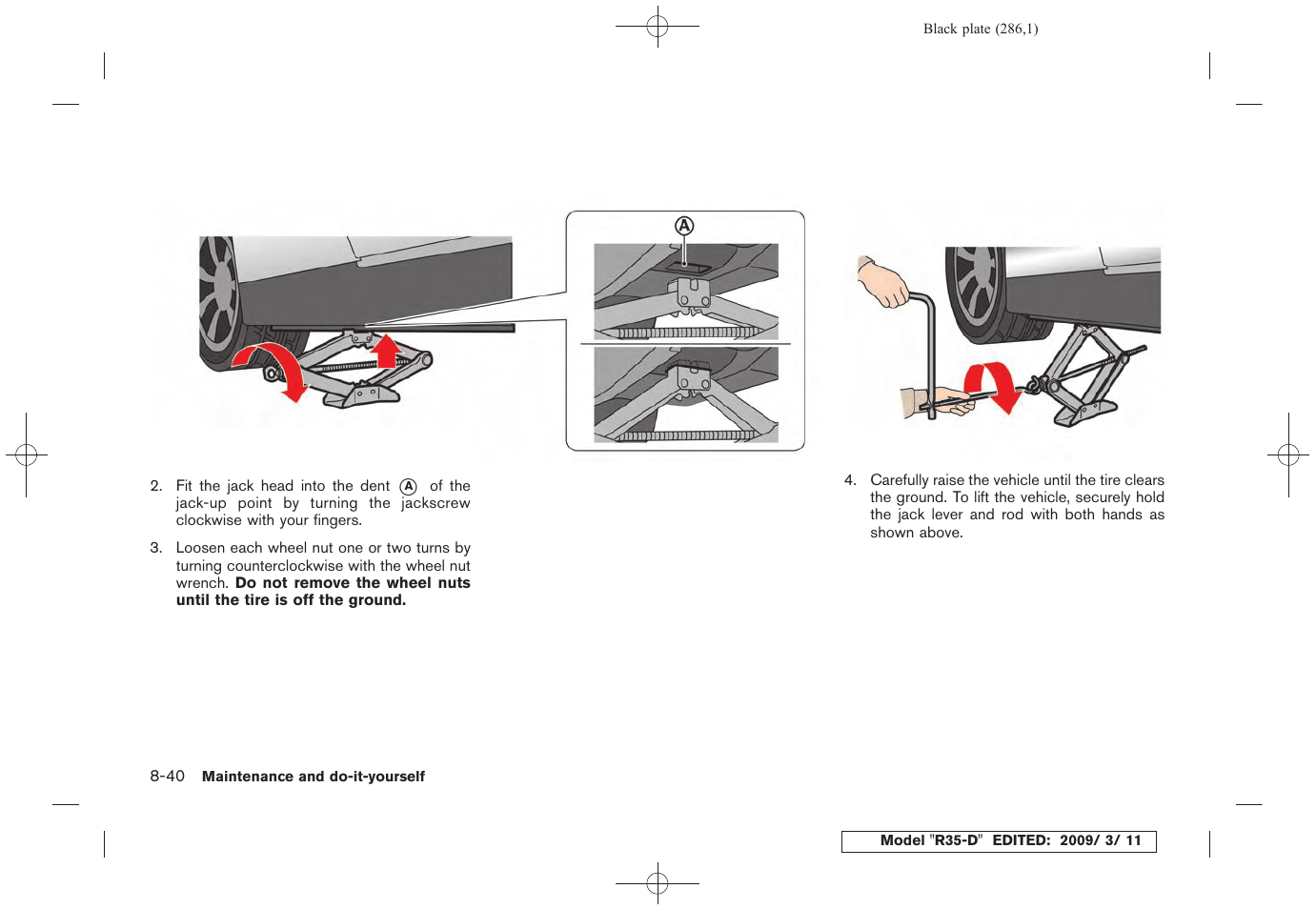 NISSAN 2010 GT-R Sports Sedan User Manual | Page 283 / 314