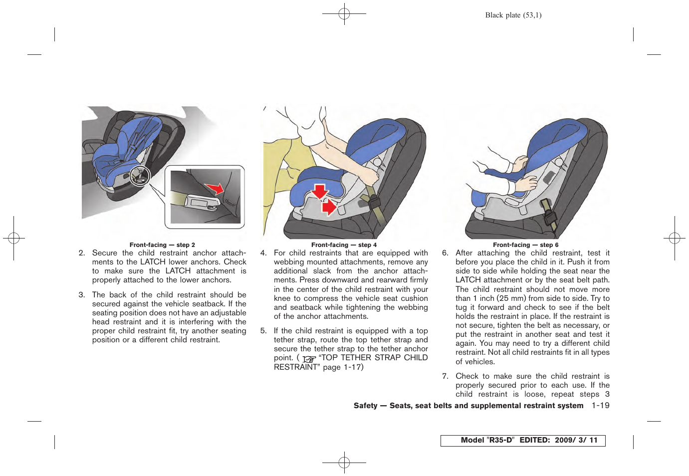 NISSAN 2010 GT-R Sports Sedan User Manual | Page 56 / 314