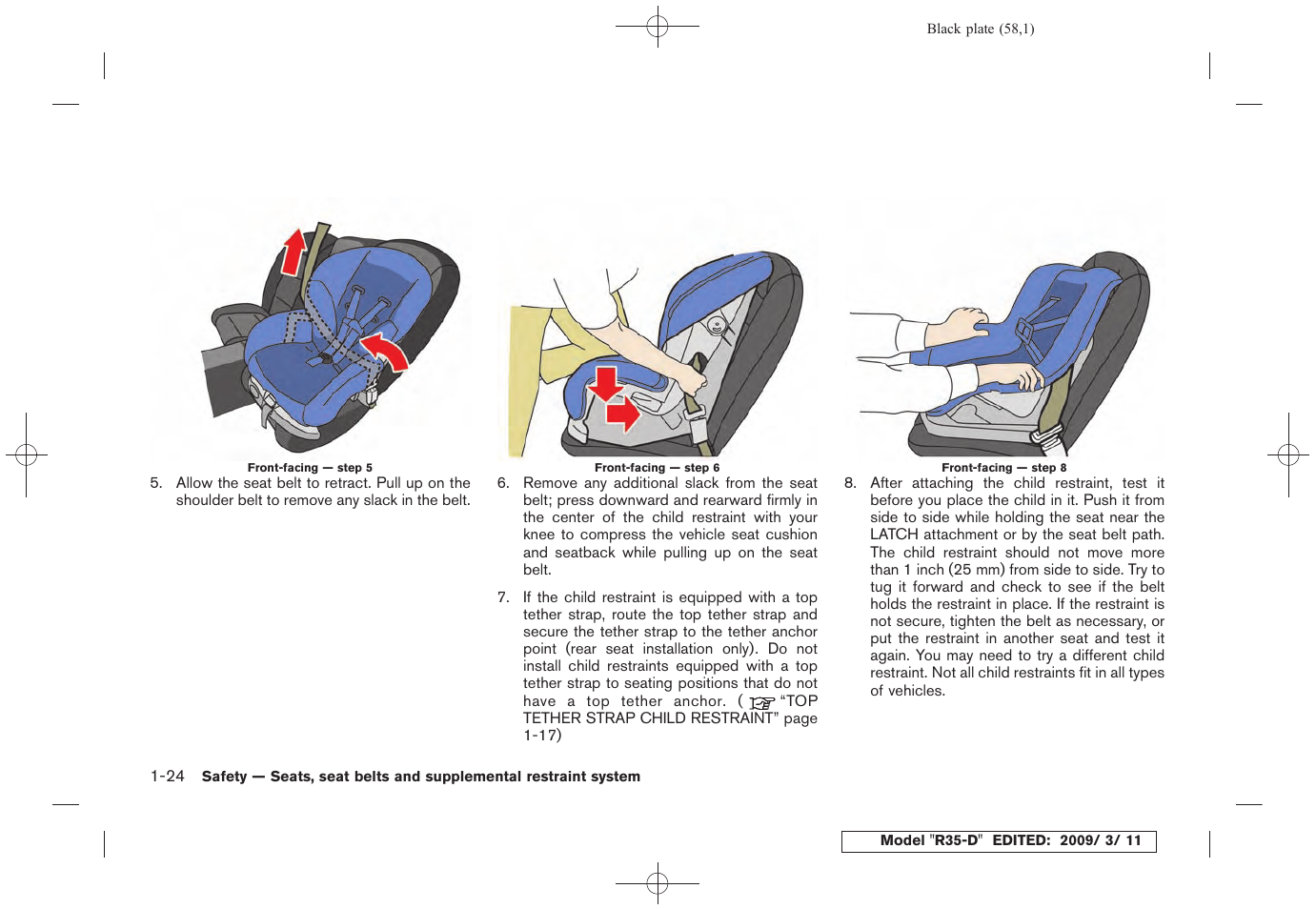 NISSAN 2010 GT-R Sports Sedan User Manual | Page 61 / 314