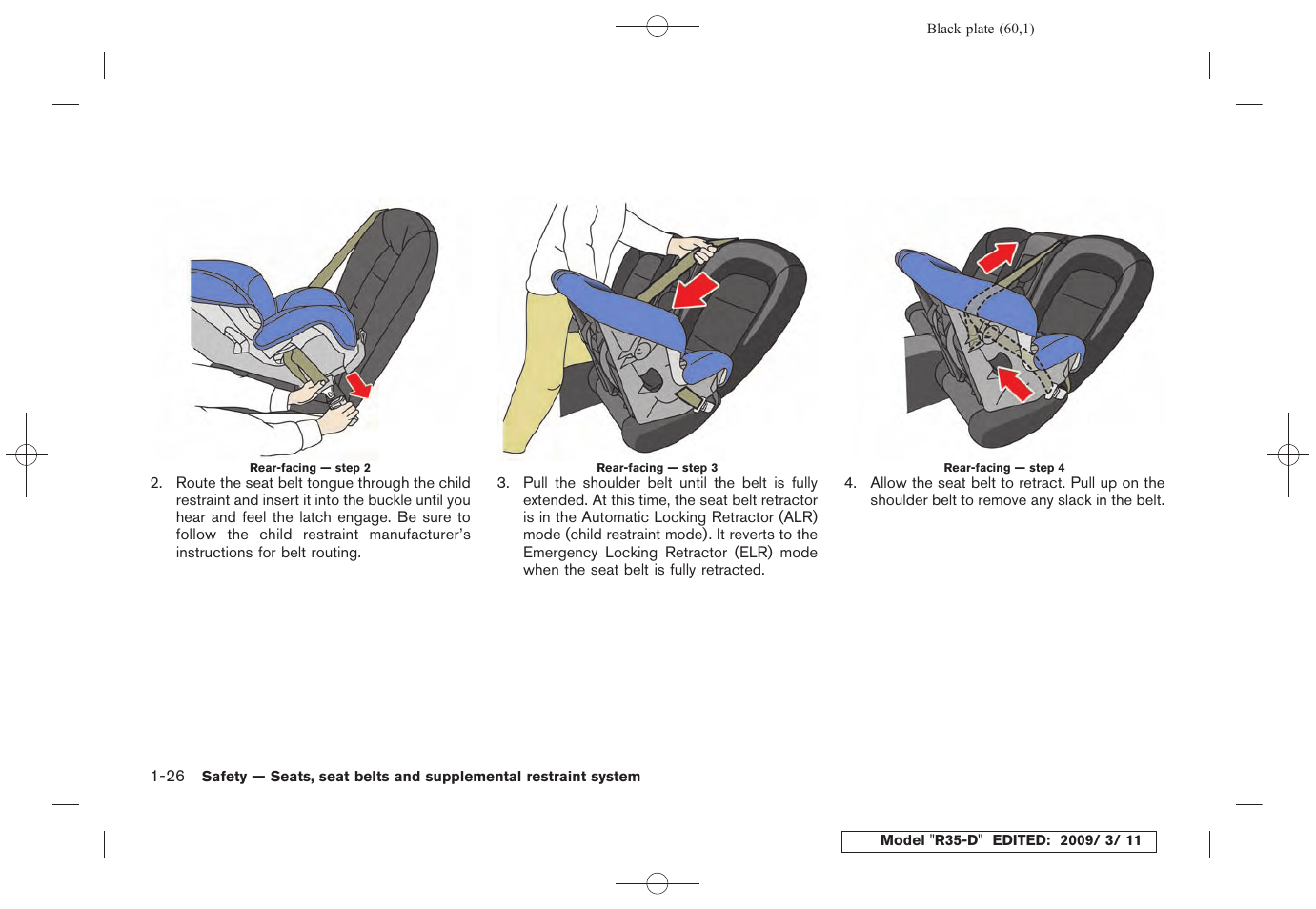 NISSAN 2010 GT-R Sports Sedan User Manual | Page 63 / 314