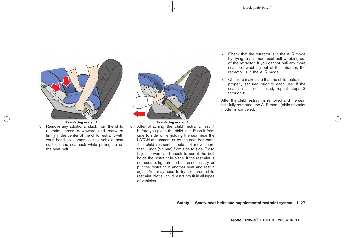 NISSAN 2010 GT-R Sports Sedan User Manual | Page 64 / 314