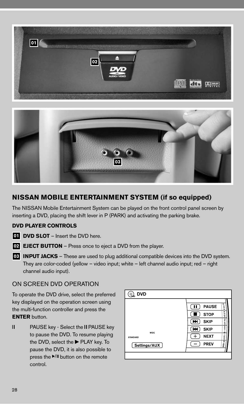 NISSAN 2010 Murano User Manual | Page 30 / 48