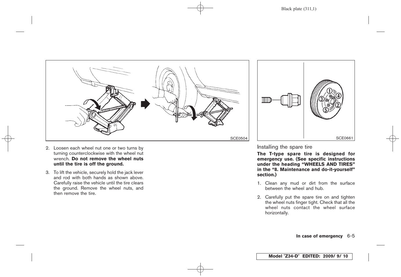 NISSAN 2010 Z Coupe User Manual | Page 311 / 409