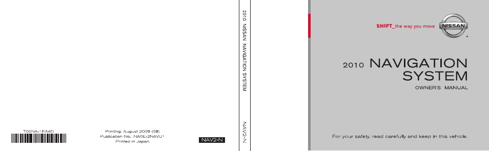 NISSAN 2010 Pathfinder User Manual | 234 pages