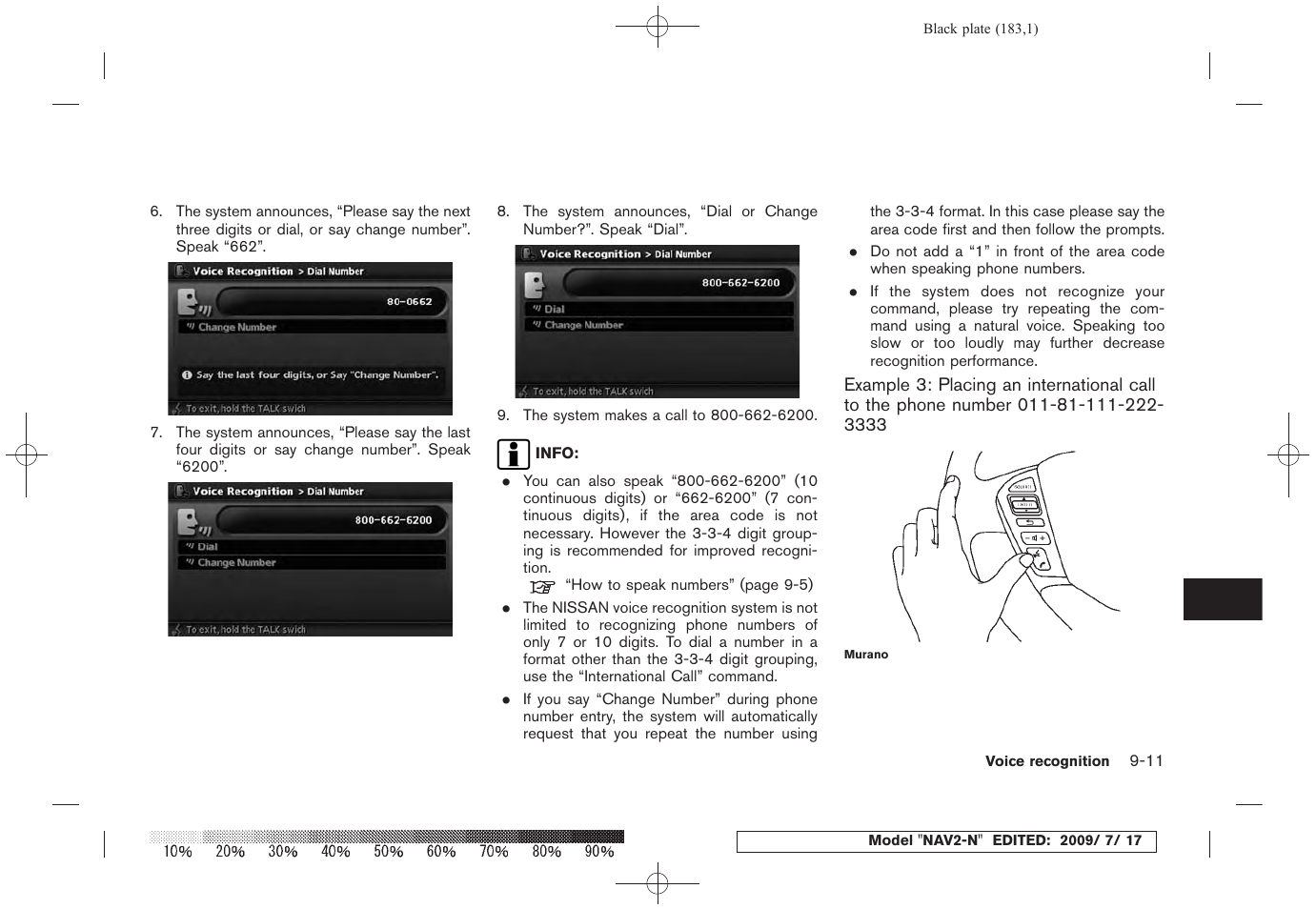 NISSAN 2010 Pathfinder User Manual | Page 174 / 234