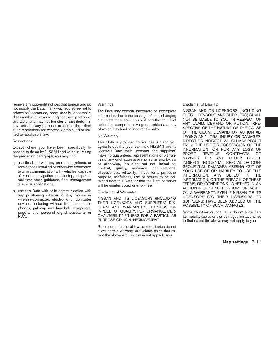 NISSAN 2010 Versa User Manual | Page 24 / 79