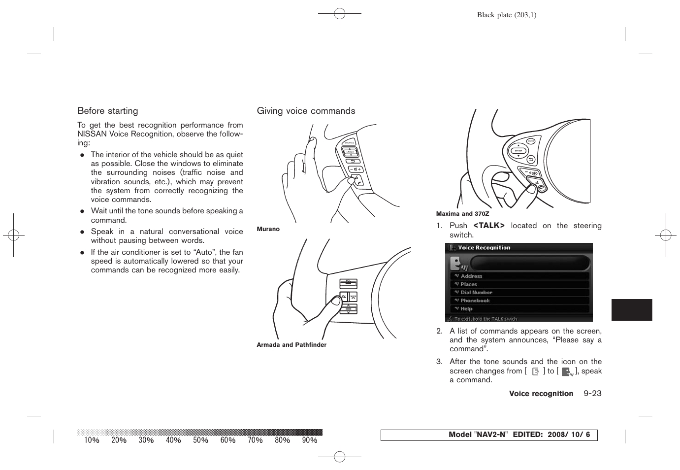 NISSAN 2009 Murano User Manual | Page 195 / 264