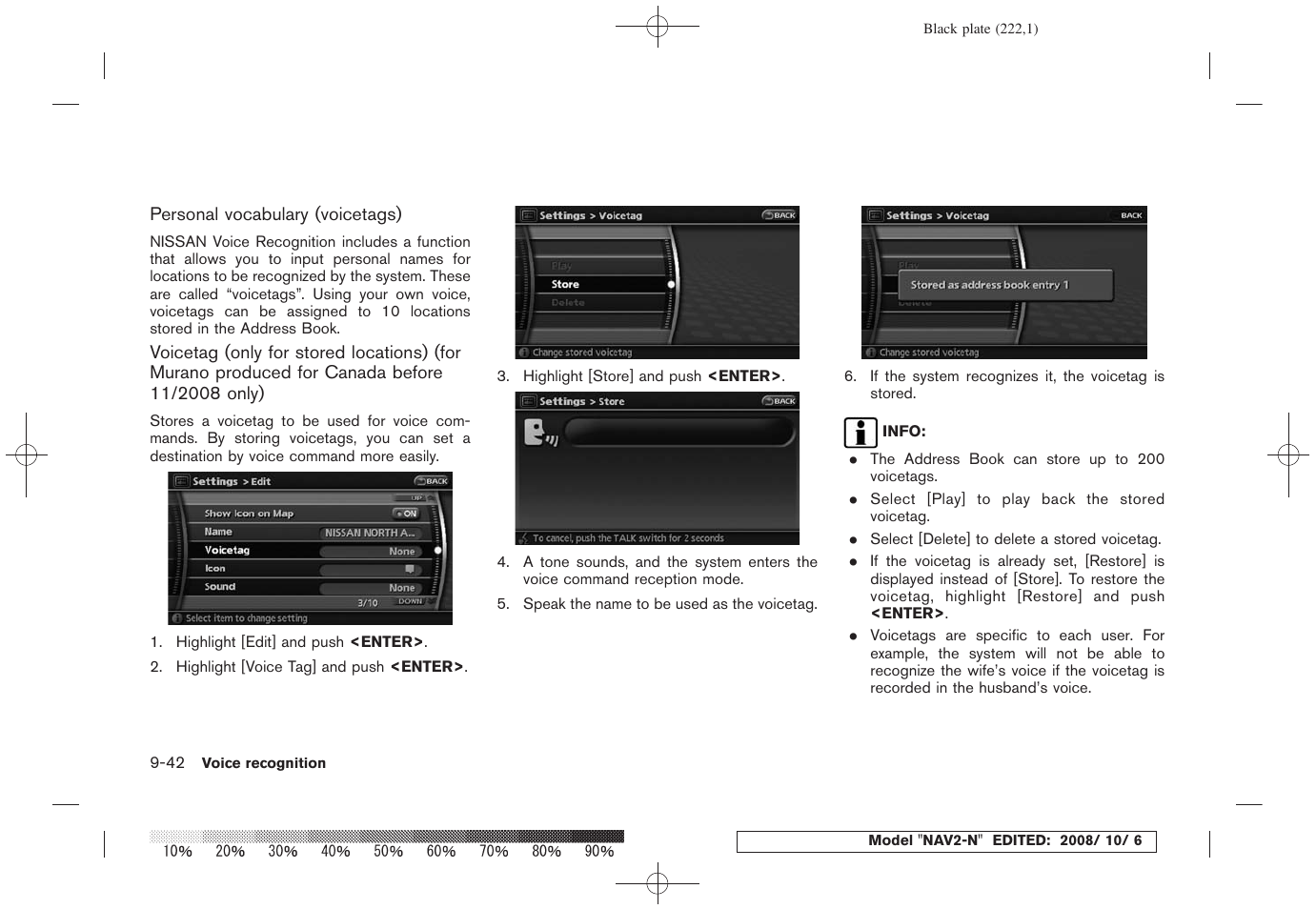 NISSAN 2009 Murano User Manual | Page 214 / 264