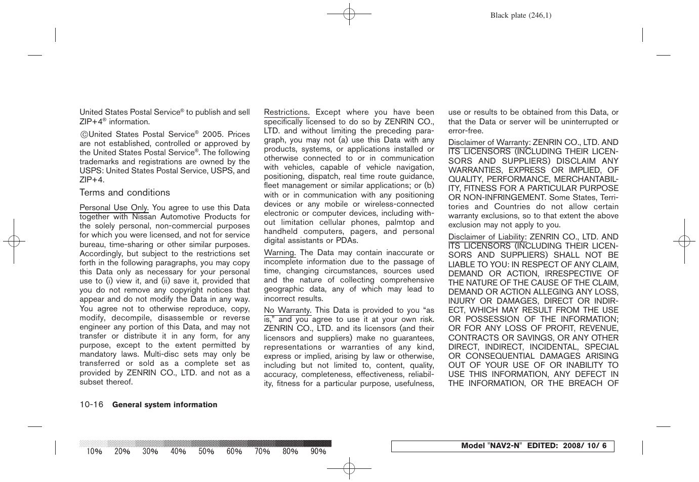 NISSAN 2009 Murano User Manual | Page 238 / 264