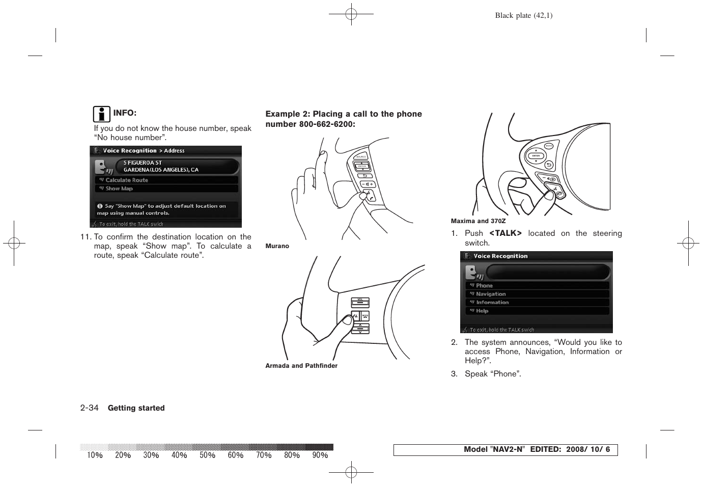 NISSAN 2009 Murano User Manual | Page 40 / 264