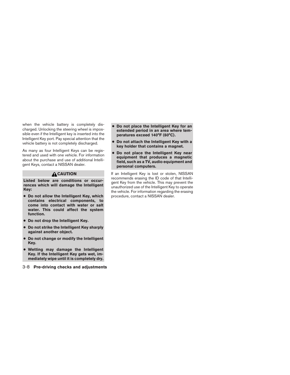 NISSAN 2010 Maxima User Manual | Page 137 / 458