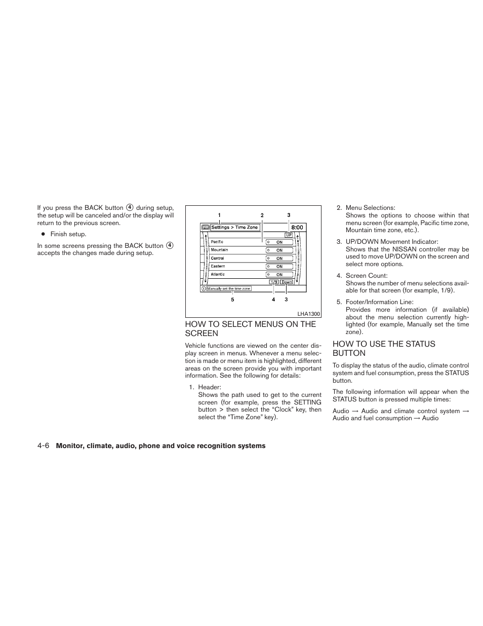 NISSAN 2010 Maxima User Manual | Page 167 / 458