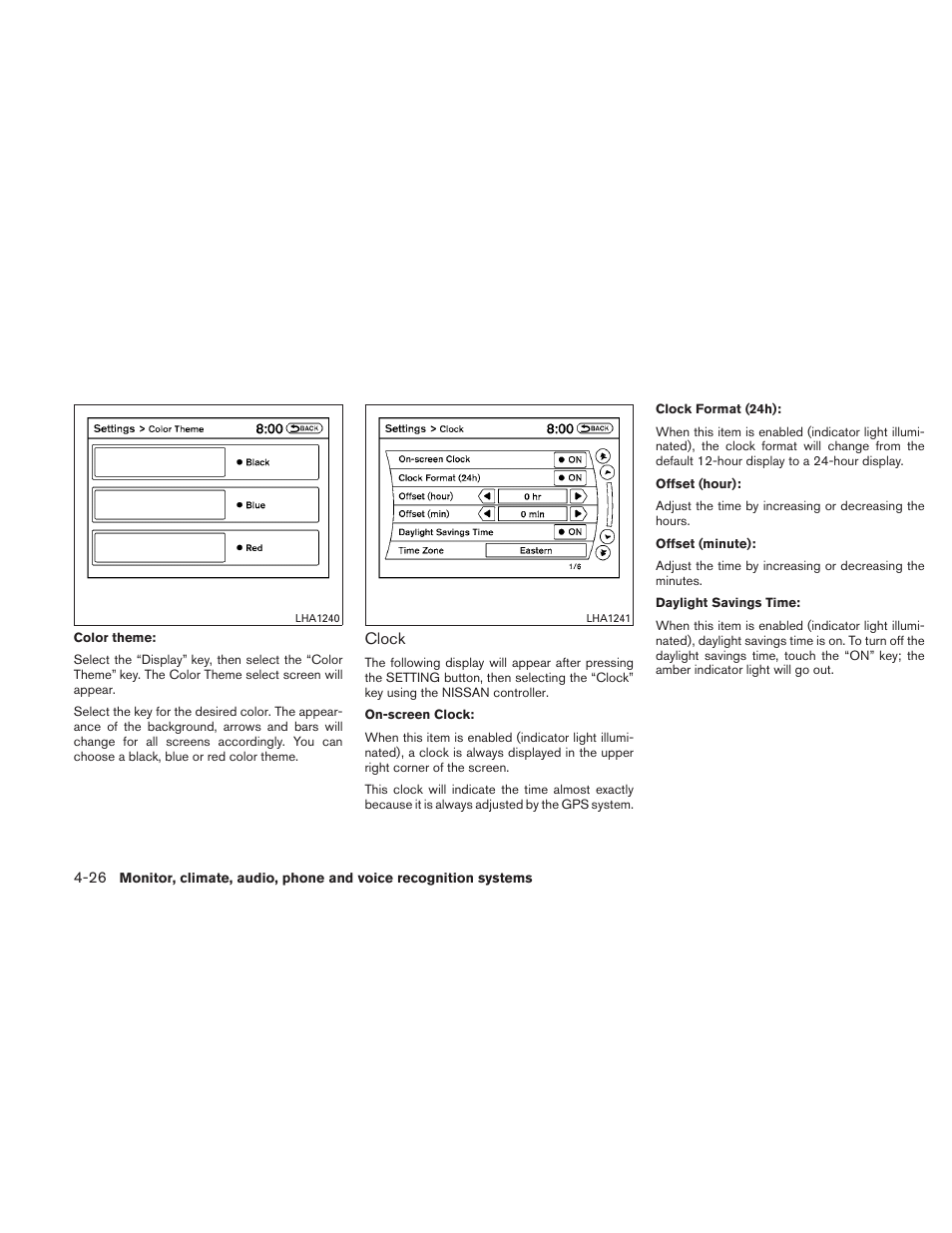 NISSAN 2010 Maxima User Manual | Page 187 / 458