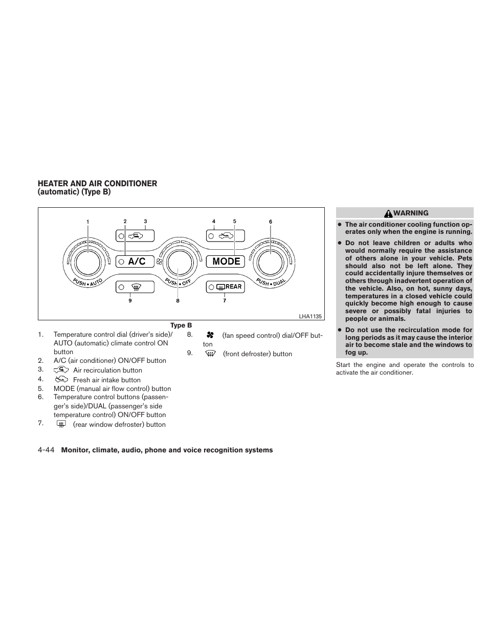 NISSAN 2010 Maxima User Manual | Page 205 / 458