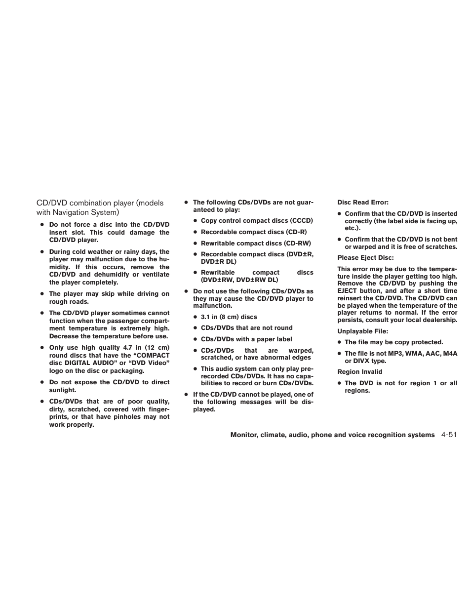 NISSAN 2010 Maxima User Manual | Page 212 / 458