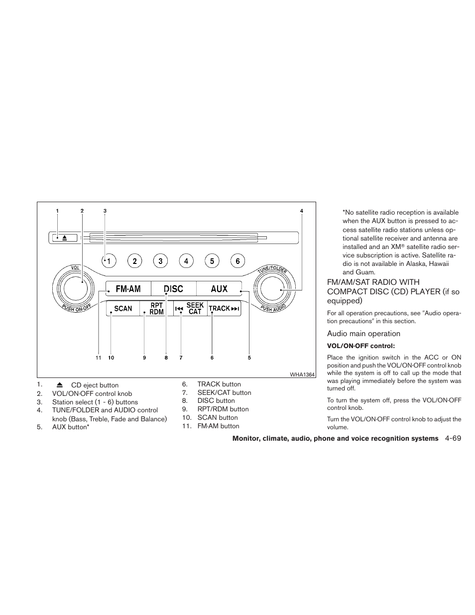 NISSAN 2010 Maxima User Manual | Page 230 / 458
