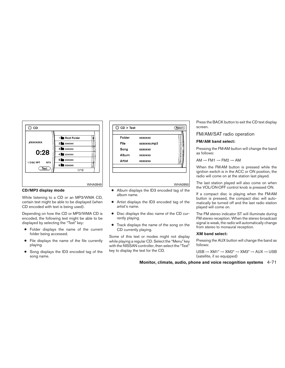 NISSAN 2010 Maxima User Manual | Page 232 / 458
