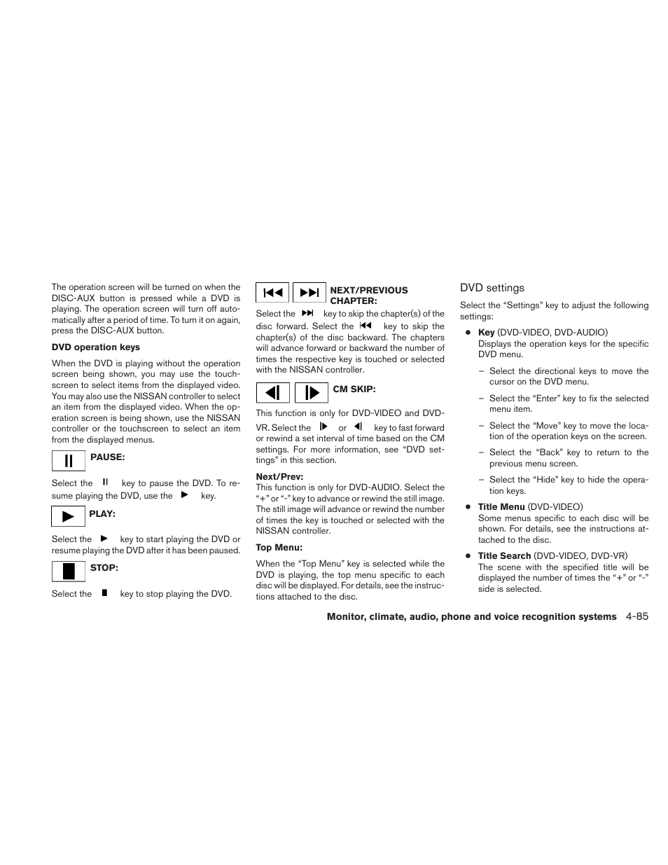 NISSAN 2010 Maxima User Manual | Page 246 / 458