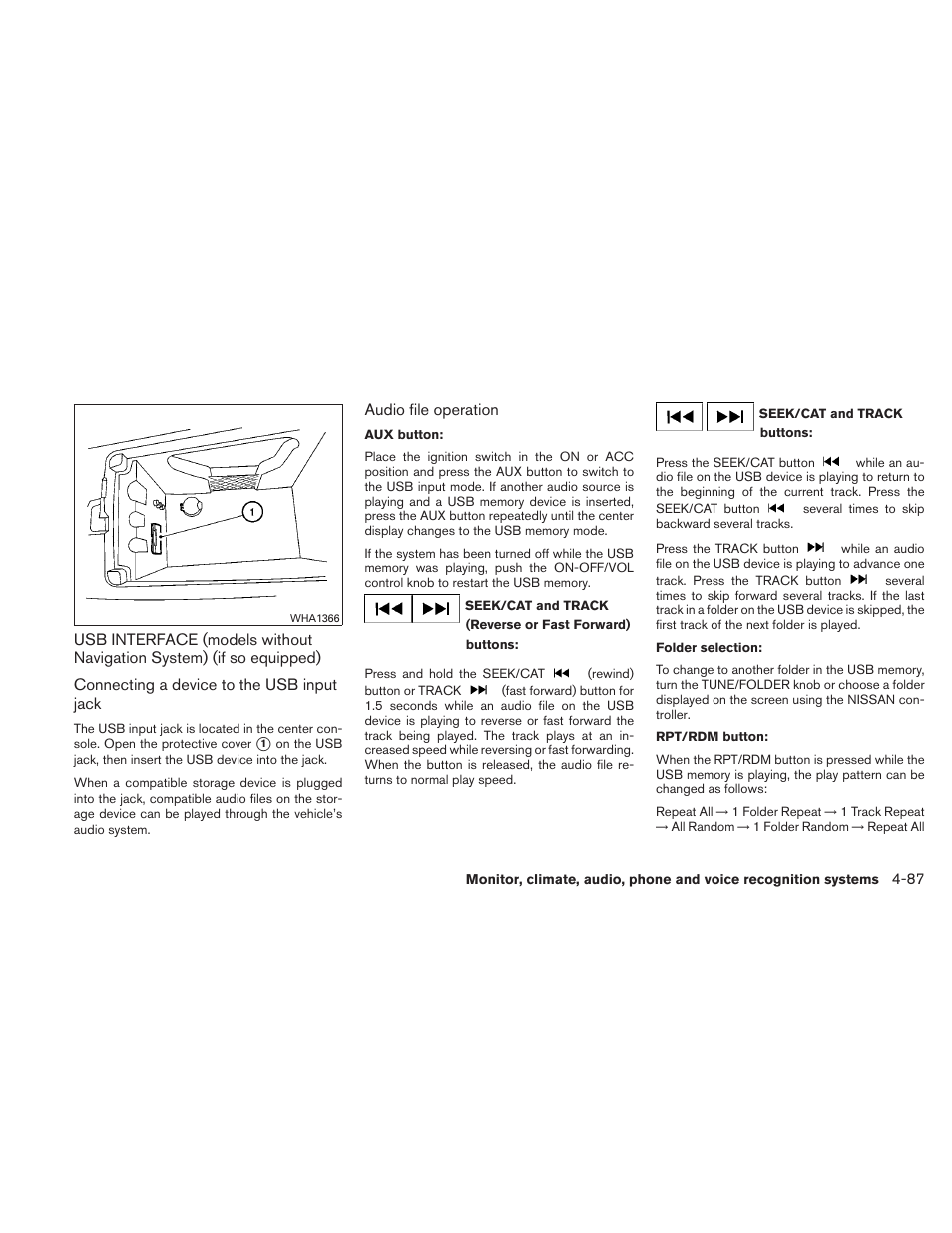 NISSAN 2010 Maxima User Manual | Page 248 / 458