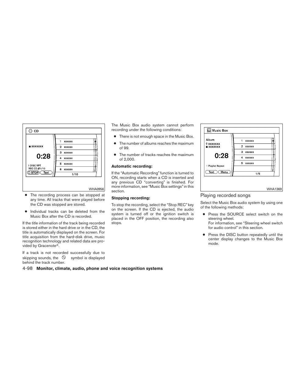 NISSAN 2010 Maxima User Manual | Page 259 / 458