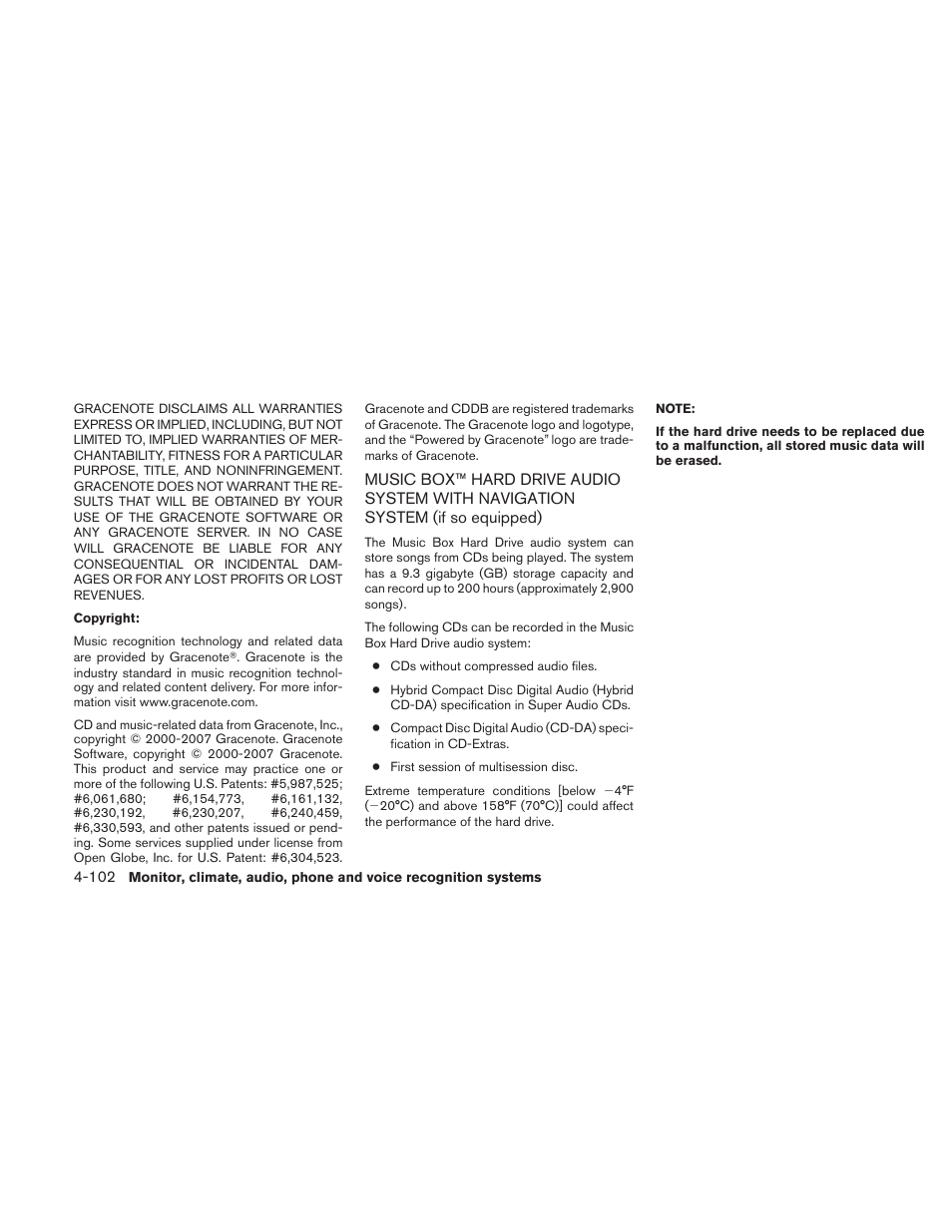 NISSAN 2010 Maxima User Manual | Page 263 / 458