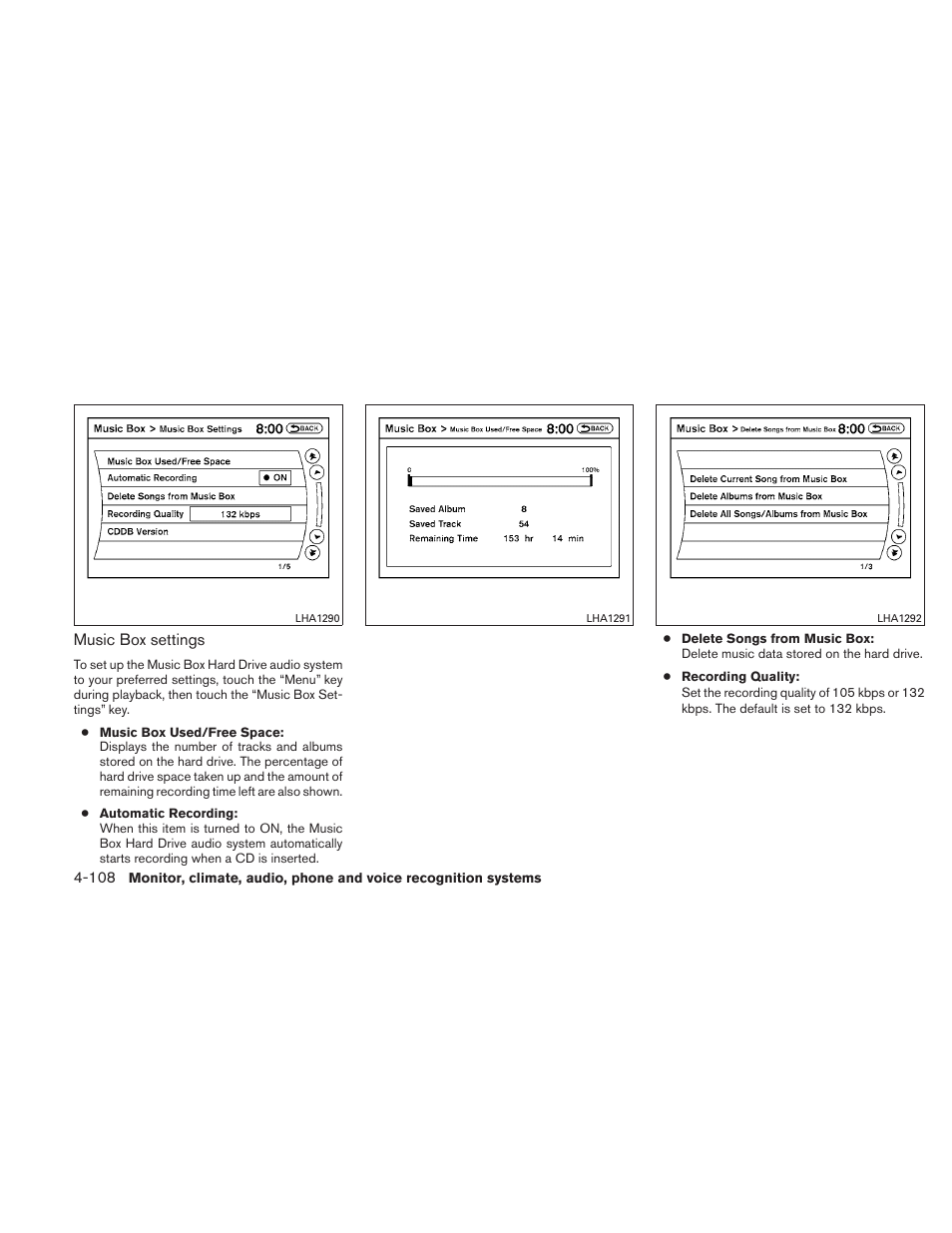 NISSAN 2010 Maxima User Manual | Page 269 / 458