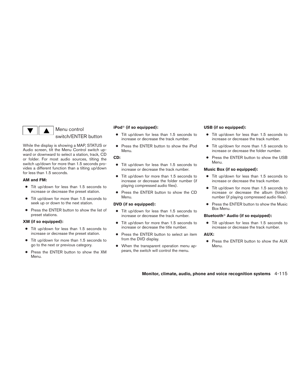 NISSAN 2010 Maxima User Manual | Page 276 / 458