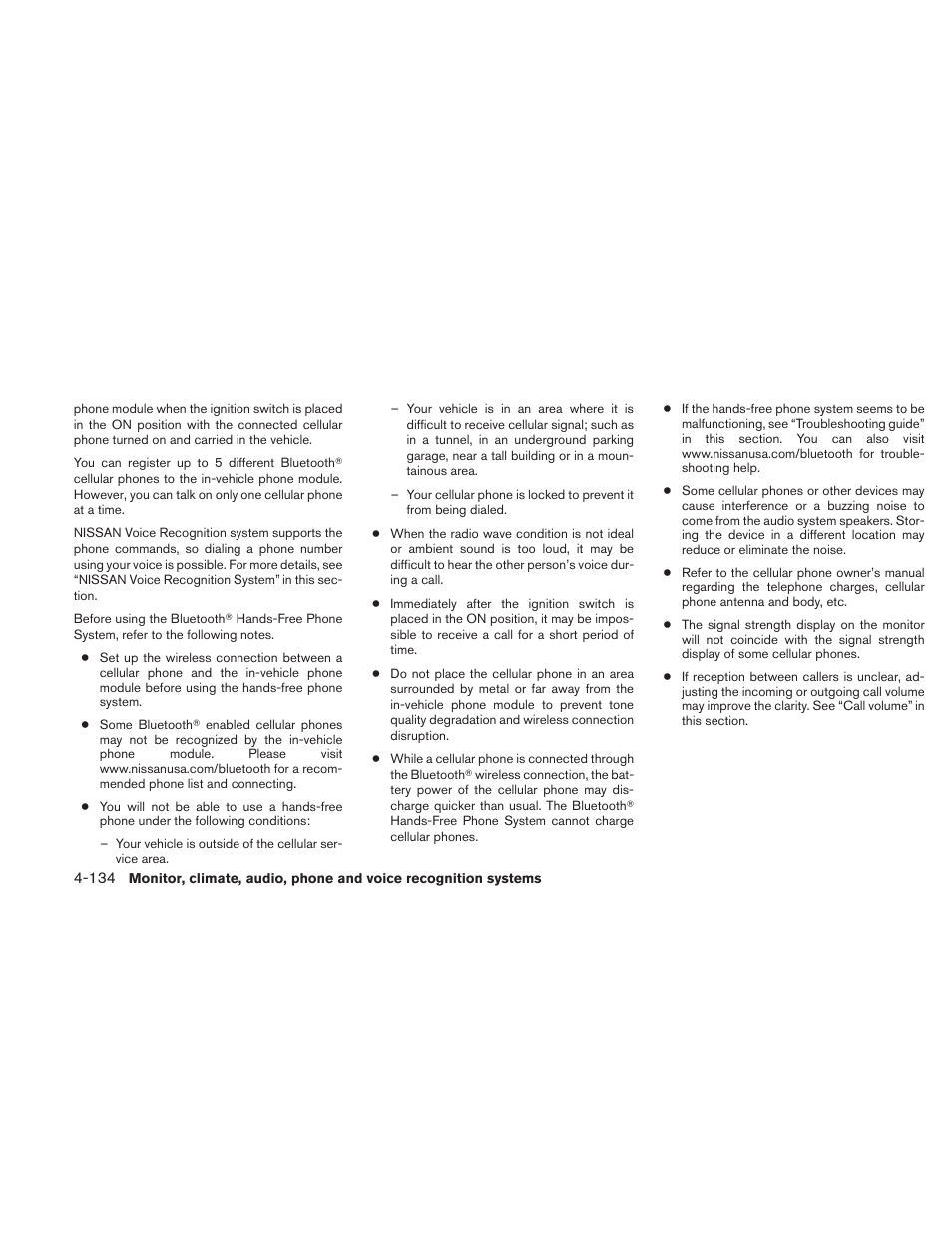 NISSAN 2010 Maxima User Manual | Page 295 / 458