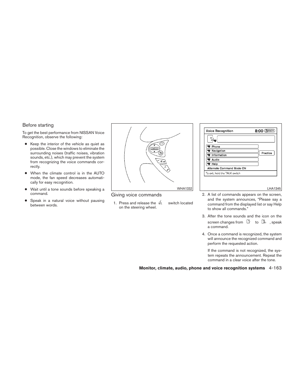 NISSAN 2010 Maxima User Manual | Page 324 / 458