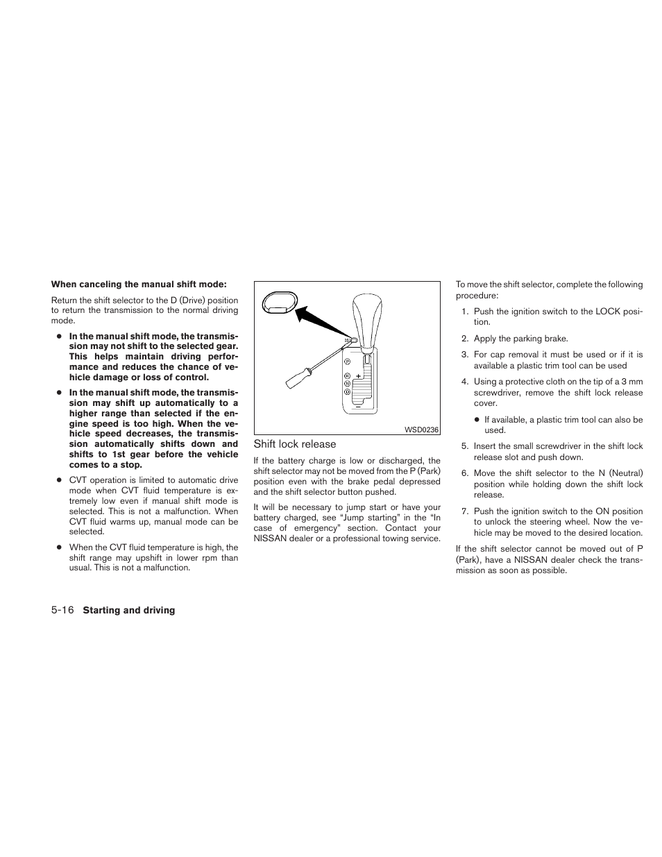 NISSAN 2010 Maxima User Manual | Page 345 / 458