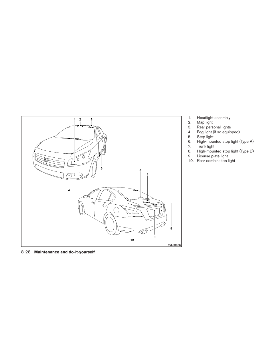 NISSAN 2010 Maxima User Manual | Page 407 / 458