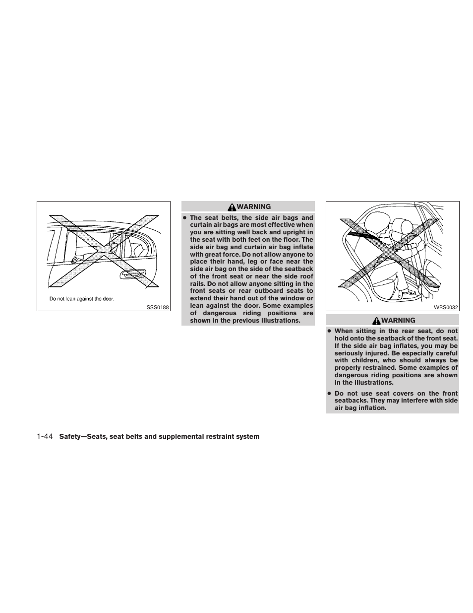 NISSAN 2010 Maxima User Manual | Page 61 / 458