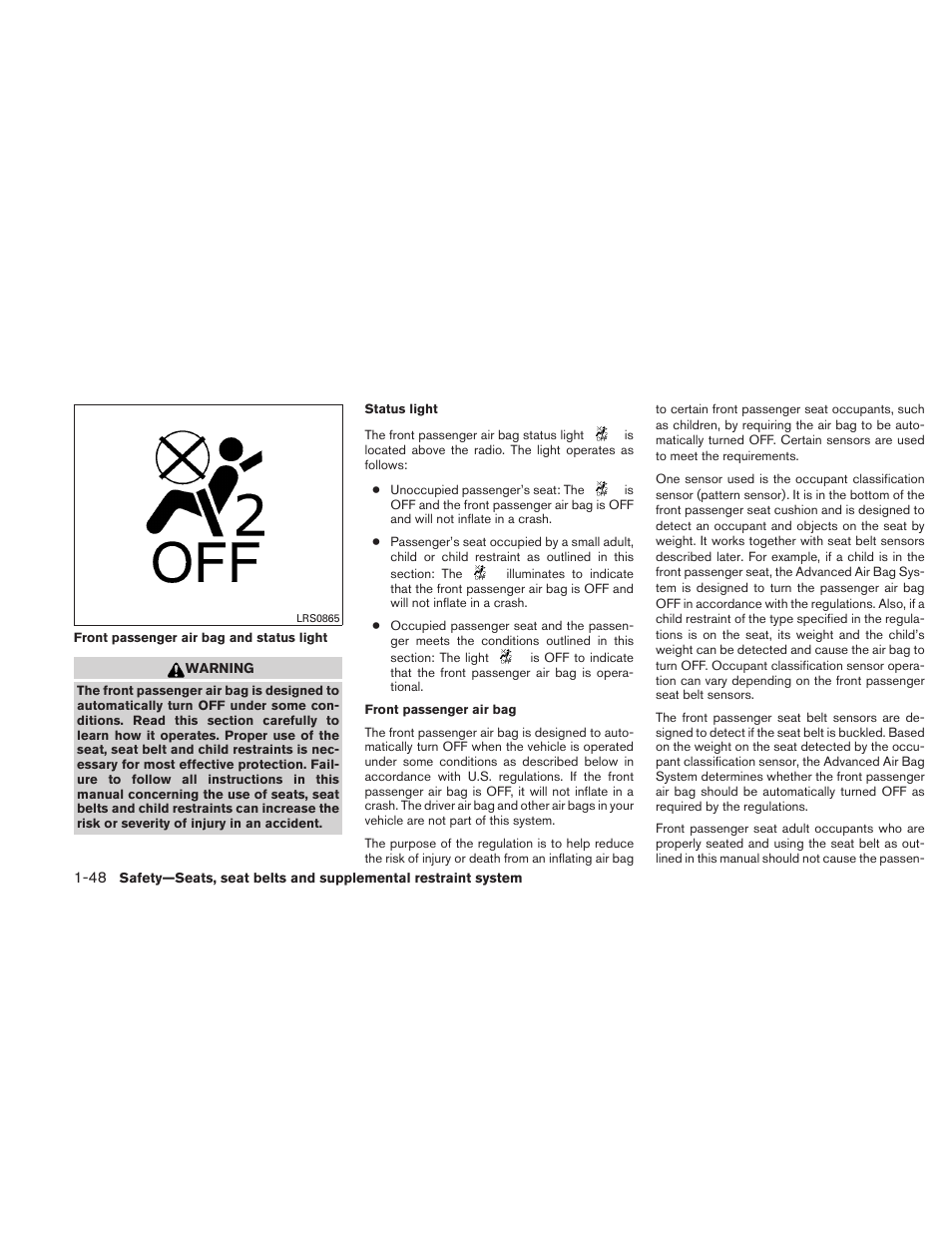 NISSAN 2010 Maxima User Manual | Page 65 / 458