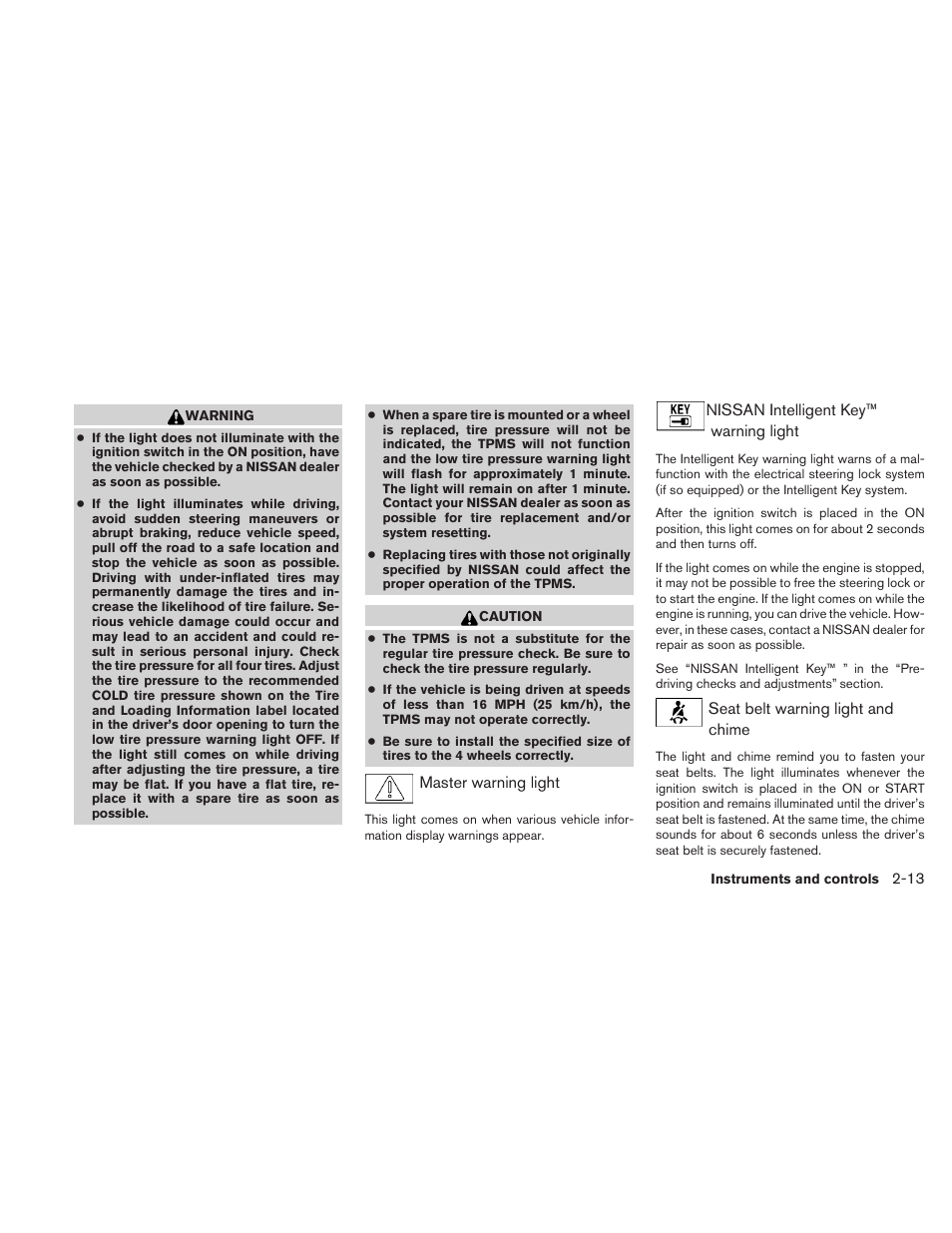 NISSAN 2010 Maxima User Manual | Page 86 / 458