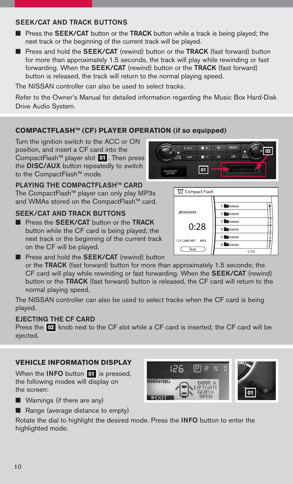 NISSAN 2008 Armada User Manual | Page 13 / 45