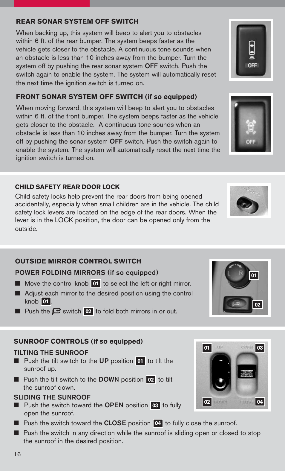 NISSAN 2008 Armada User Manual | Page 19 / 45