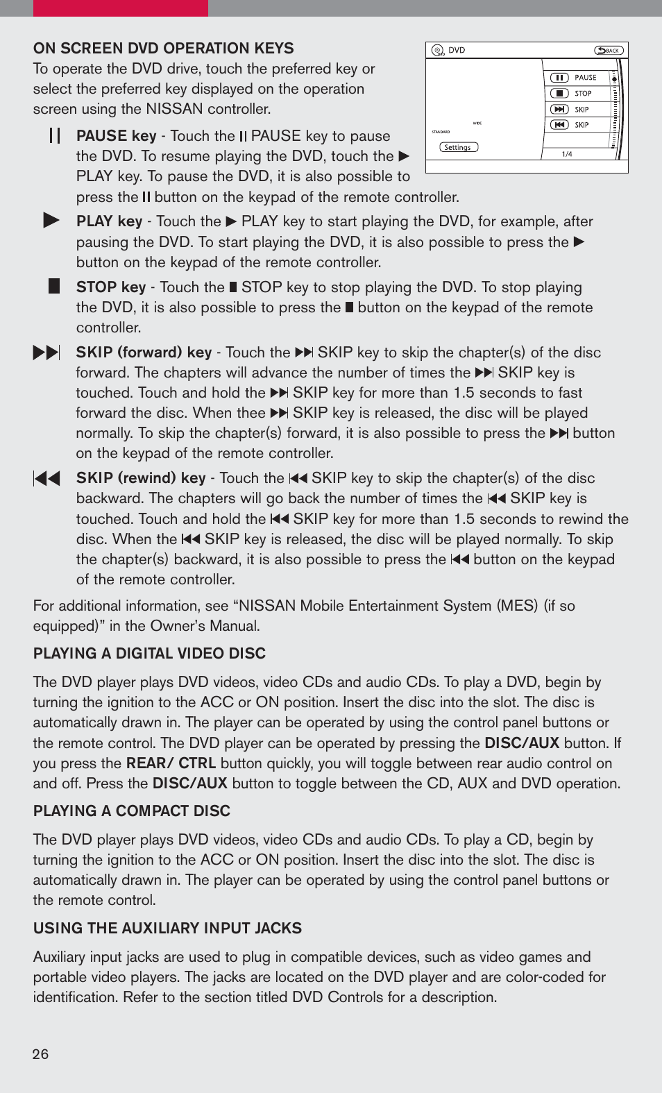 NISSAN 2008 Armada User Manual | Page 29 / 45