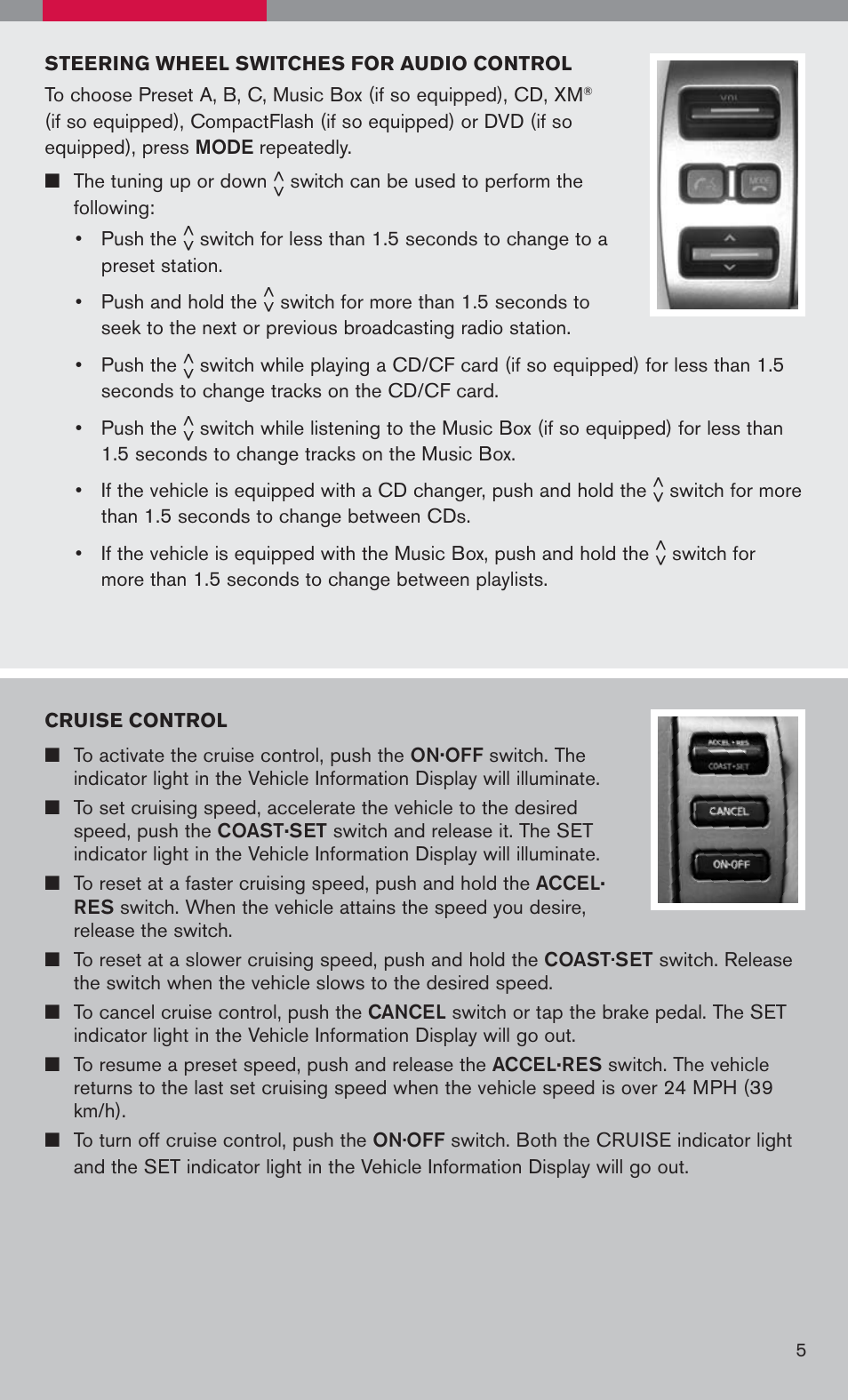 NISSAN 2008 Armada User Manual | Page 8 / 45