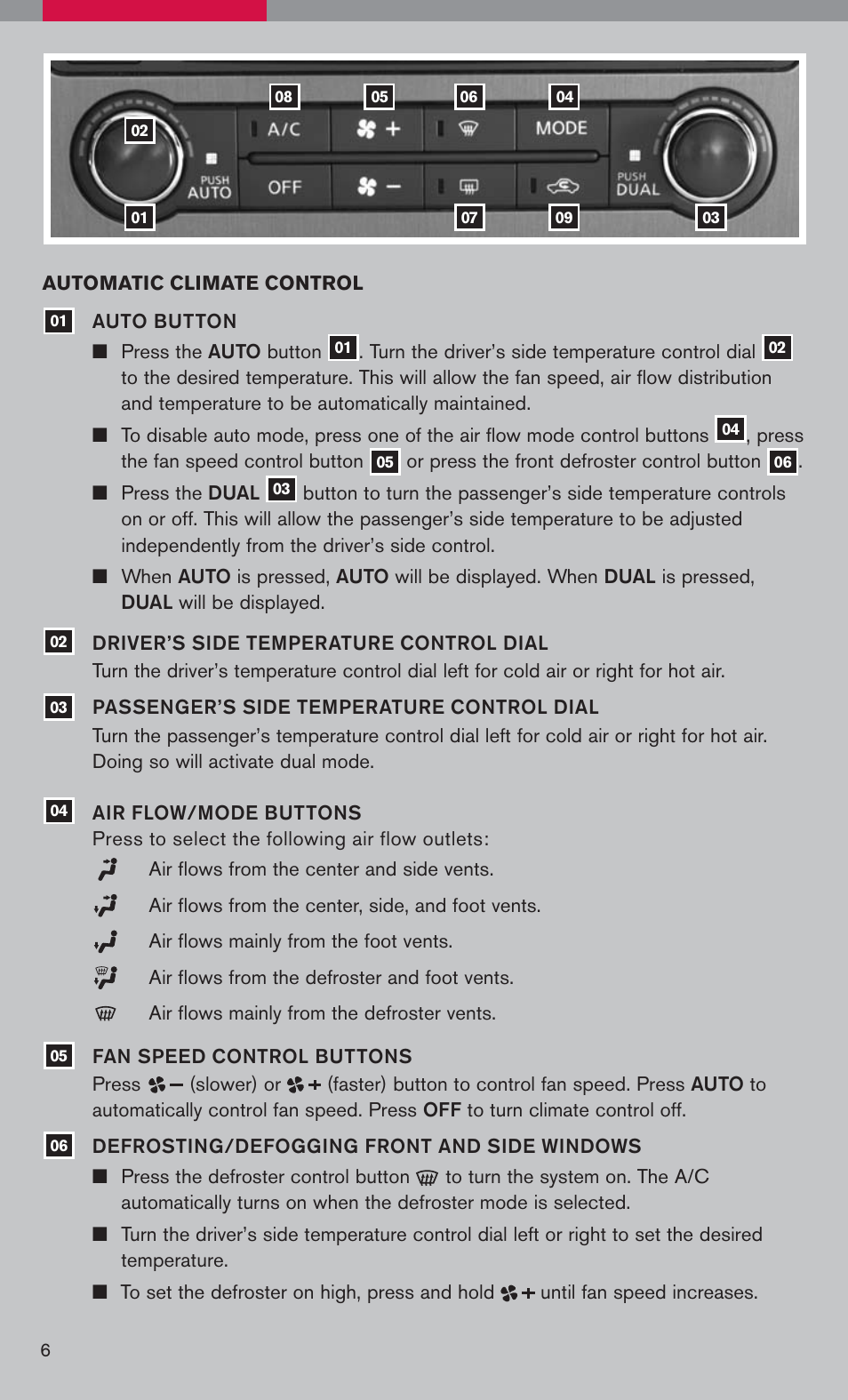 NISSAN 2008 Armada User Manual | Page 9 / 45