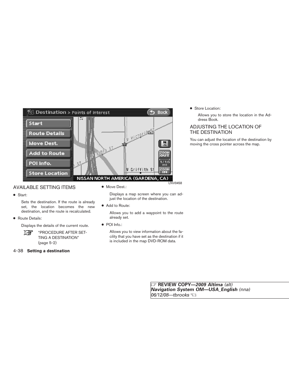 NISSAN 2009 Altima Coupe User Manual | Page 103 / 238