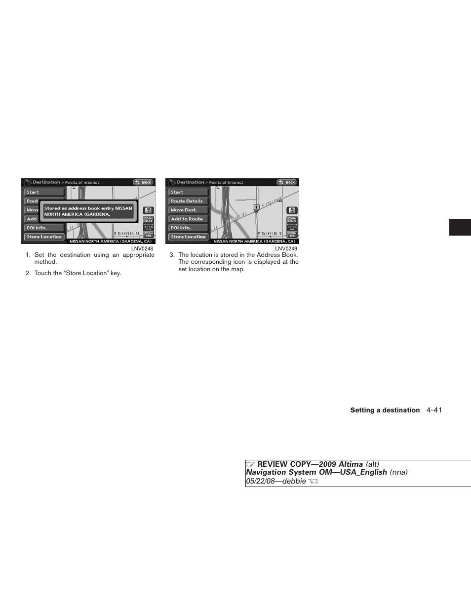 NISSAN 2009 Altima Coupe User Manual | Page 106 / 238