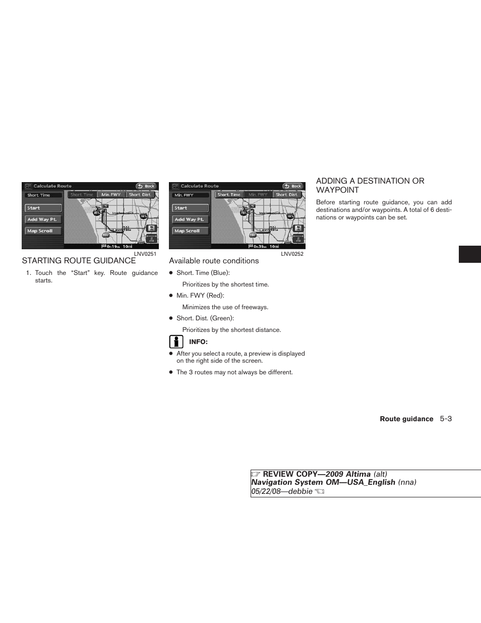 NISSAN 2009 Altima Coupe User Manual | Page 110 / 238