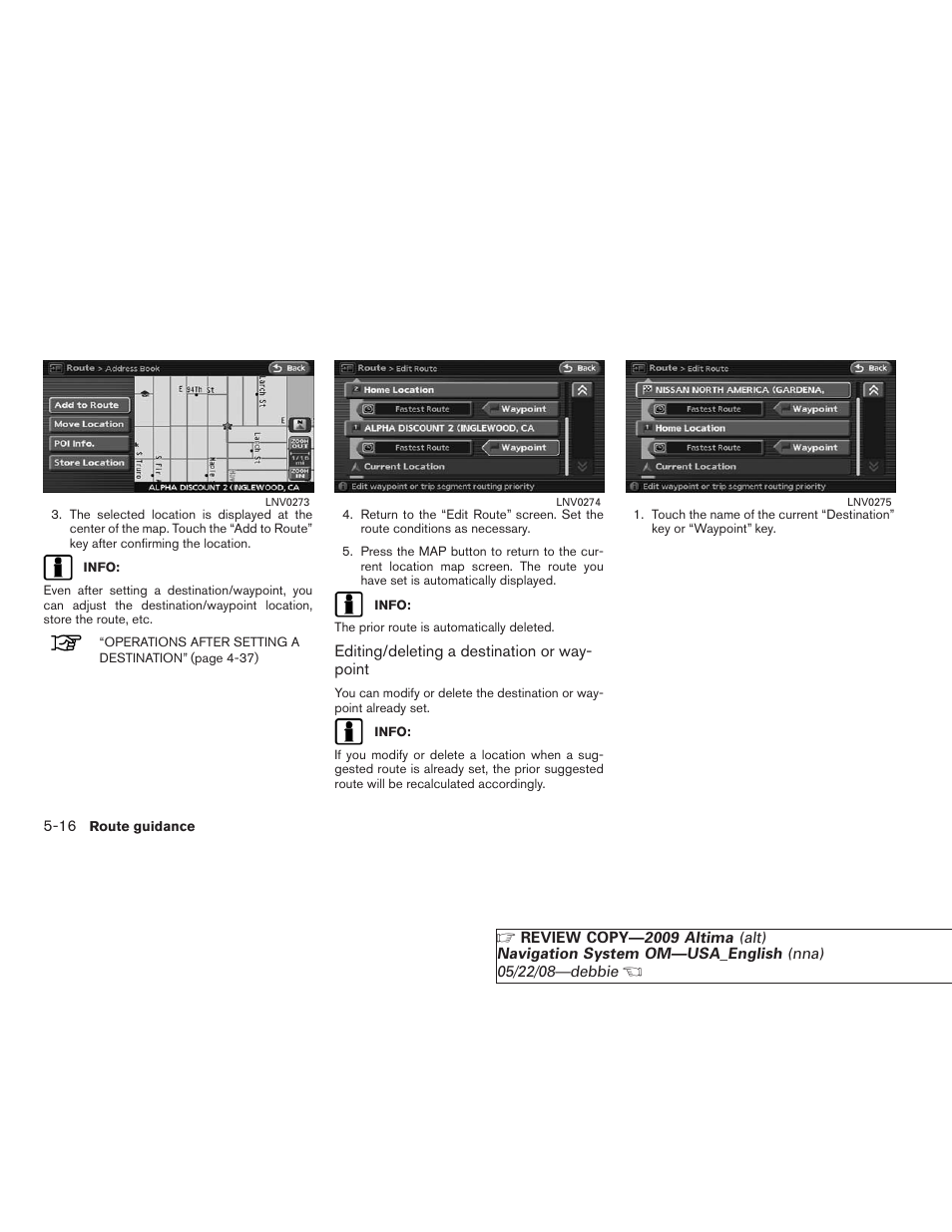 NISSAN 2009 Altima Coupe User Manual | Page 123 / 238