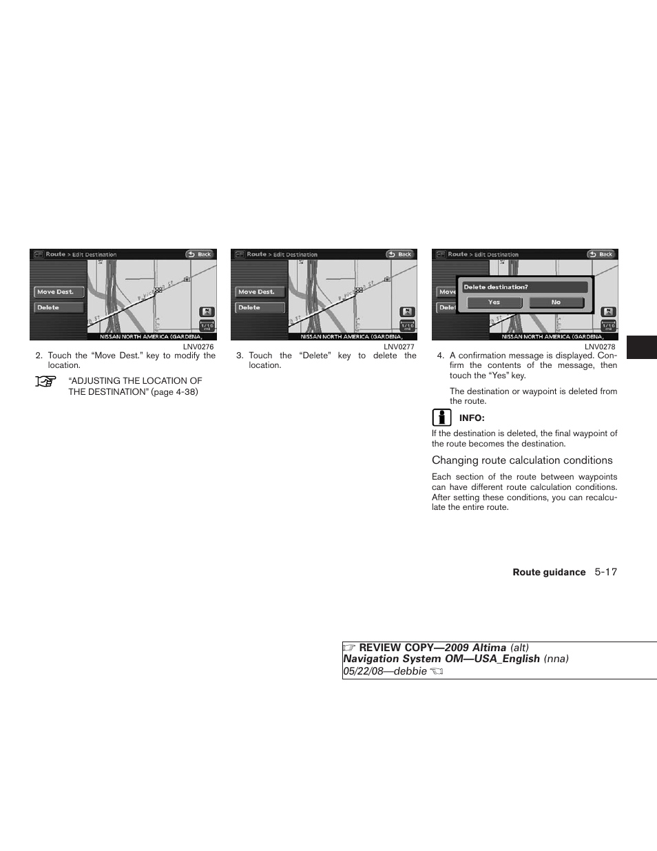 NISSAN 2009 Altima Coupe User Manual | Page 124 / 238