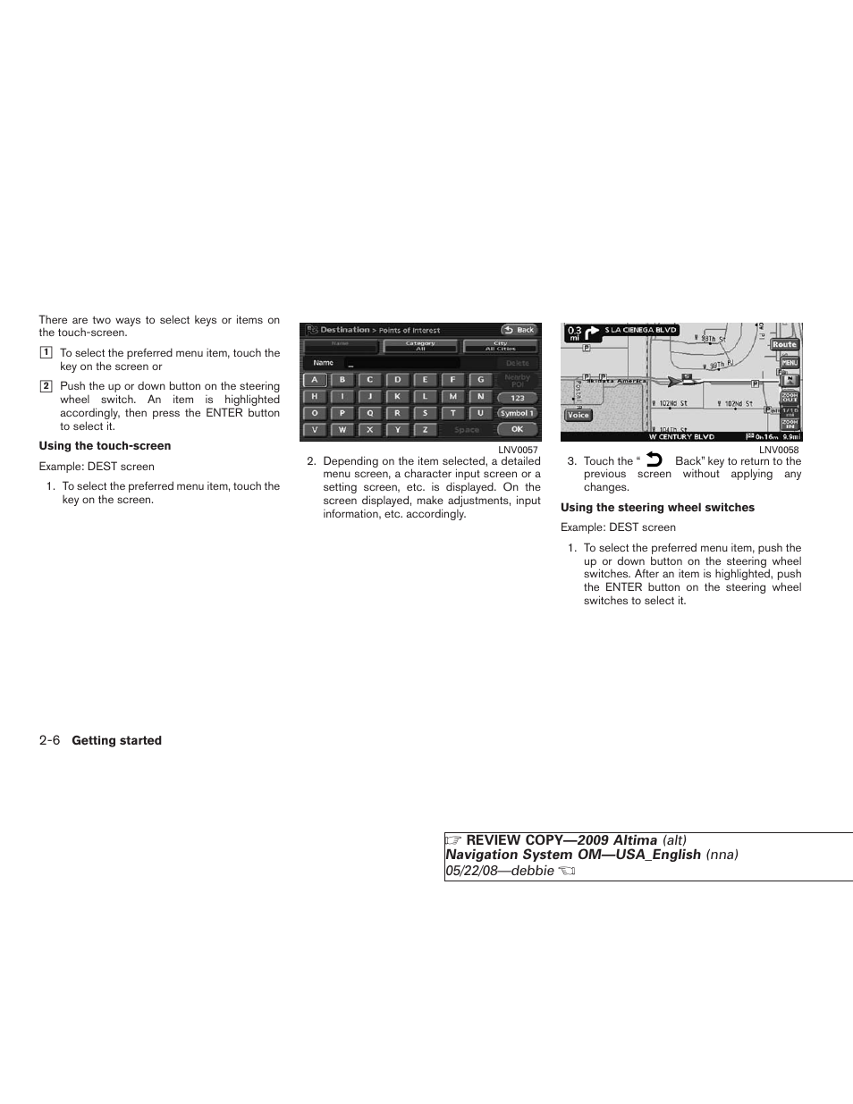 NISSAN 2009 Altima Coupe User Manual | Page 13 / 238