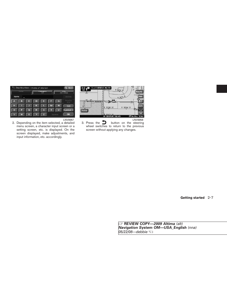 NISSAN 2009 Altima Coupe User Manual | Page 14 / 238