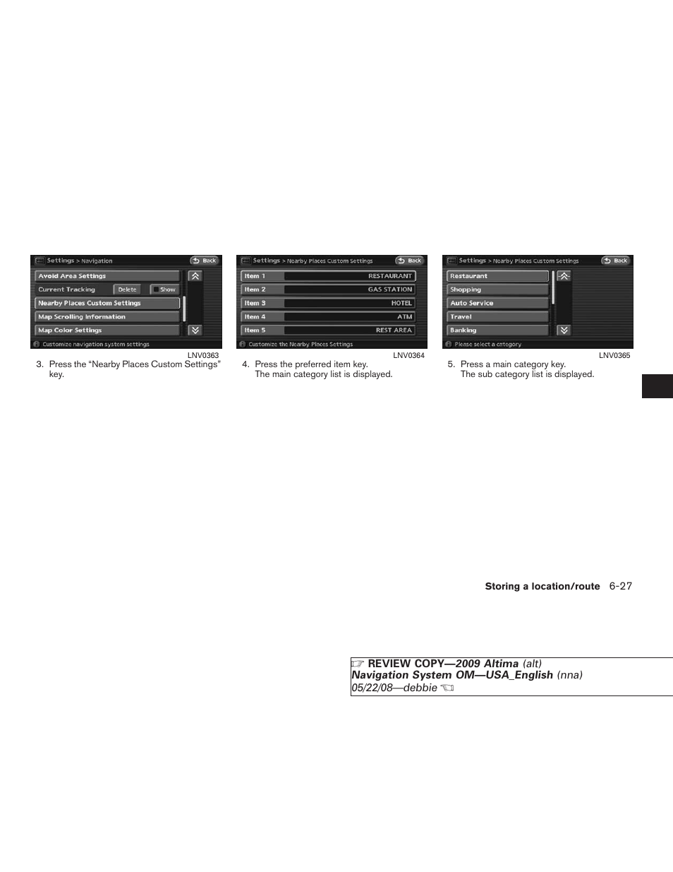 NISSAN 2009 Altima Coupe User Manual | Page 162 / 238