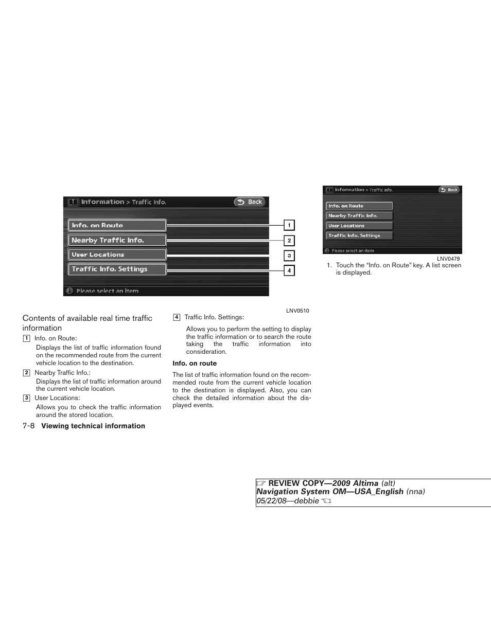 NISSAN 2009 Altima Coupe User Manual | Page 171 / 238