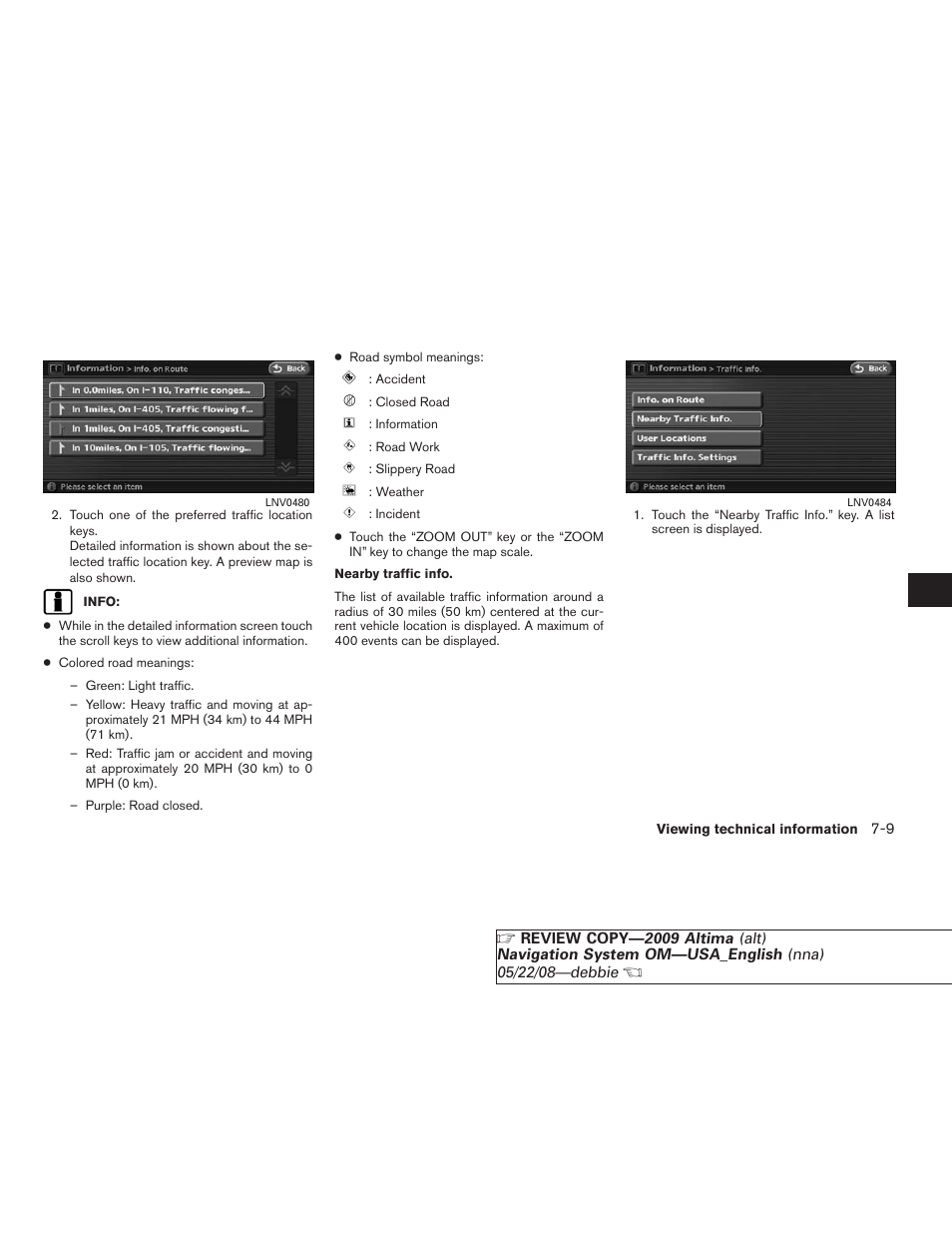 NISSAN 2009 Altima Coupe User Manual | Page 172 / 238